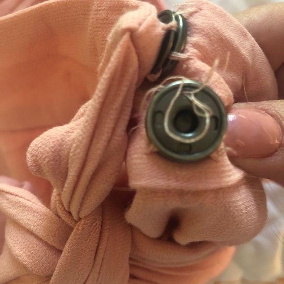 Loft Pink Wrap Skirt - Picture 6 of 8